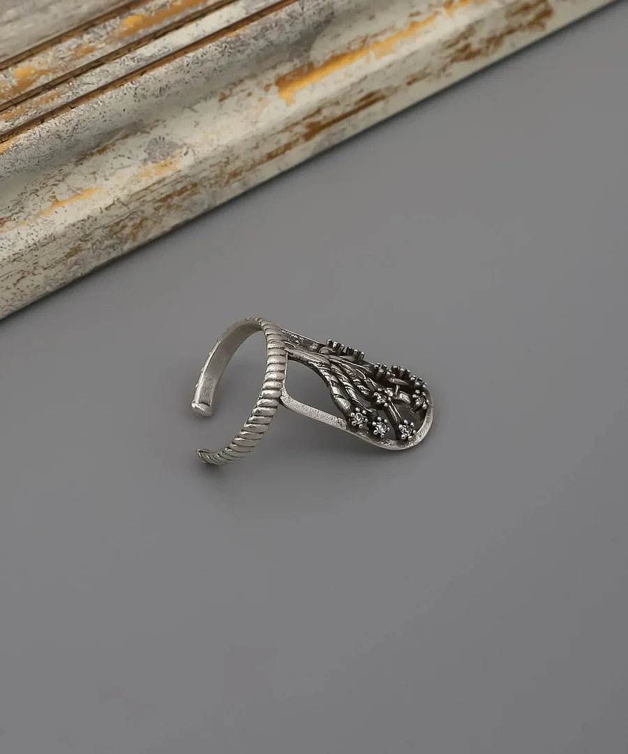 Marinan - Conjunto de Anéis Ajustáveis Para Unhas Boho - 4 Peças