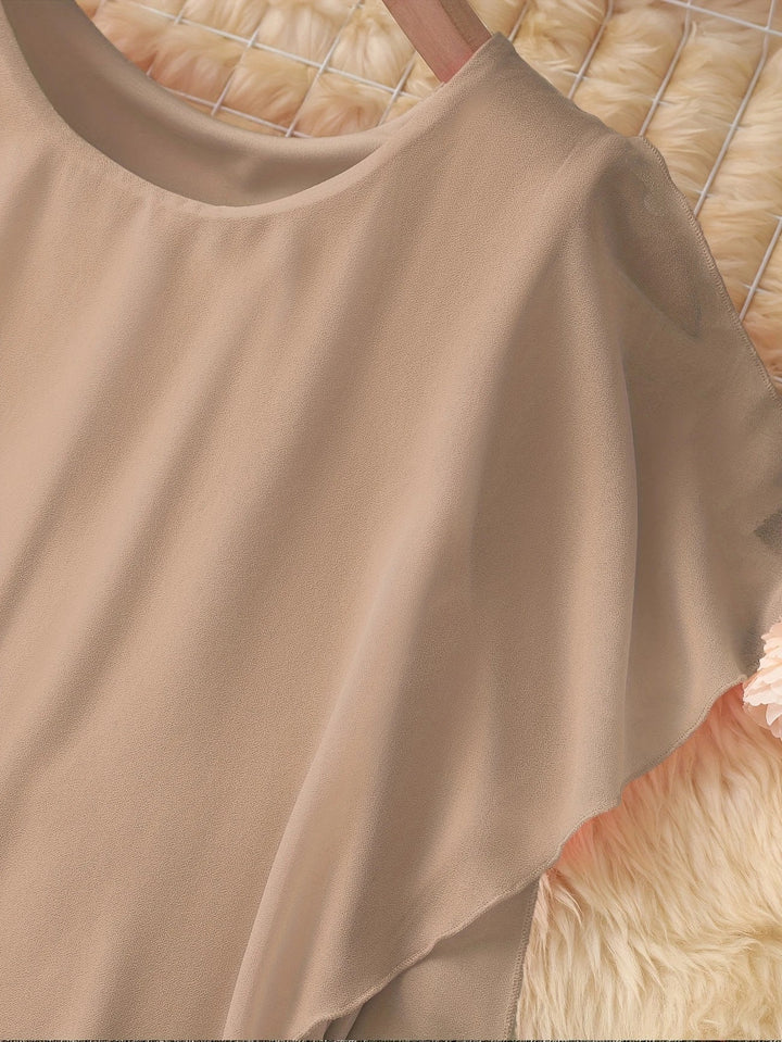 Maren - Vestido Midi Elegante Sem Mangas