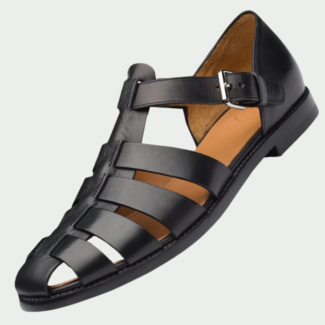 Romano - Sandália de Couro Elegante