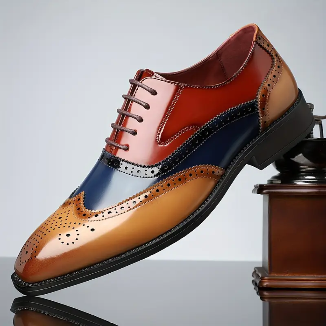 Shimon - Sapatos Oxford De Couro