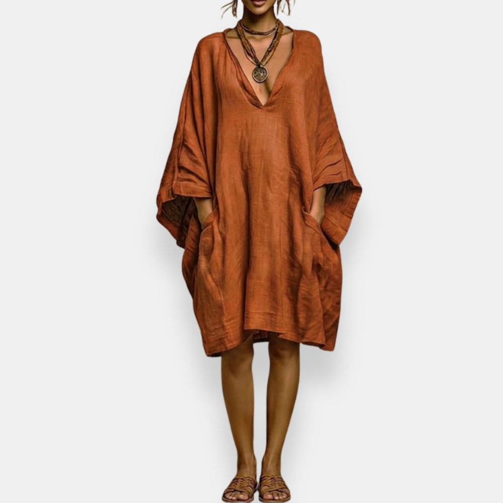 Diaraye - Vestido Largo De Corte Baixo