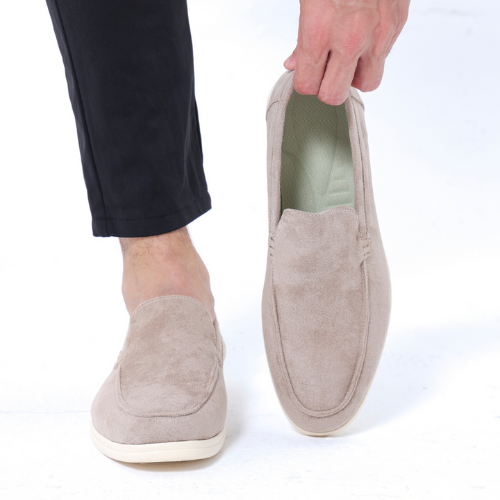Anton - Mocassim Elegante Em Camurça