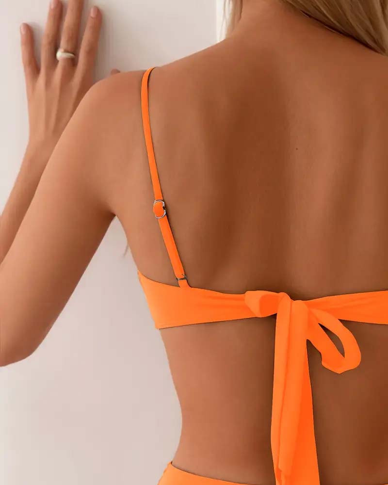 Monicaa - Biquíni De Duas Peças Sensual E Na Moda