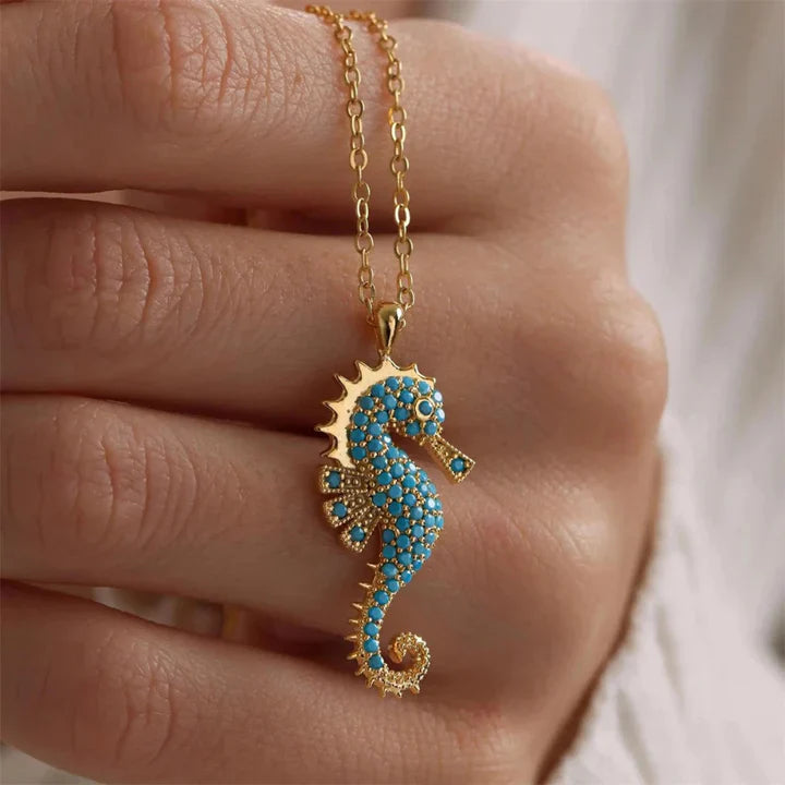 Inez - Colar Com Cavalo-Marinho