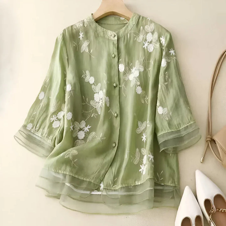 Nanda - Blusa De Algodão Leve