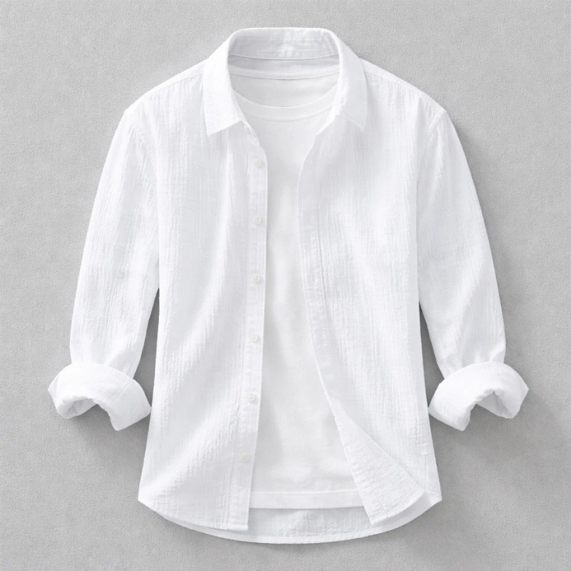 Ernest - Camisa Casual de Botões