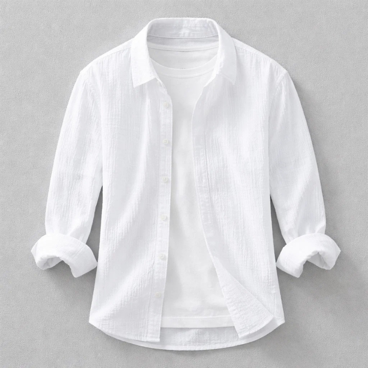 Ernest - Camisa Casual de Botões