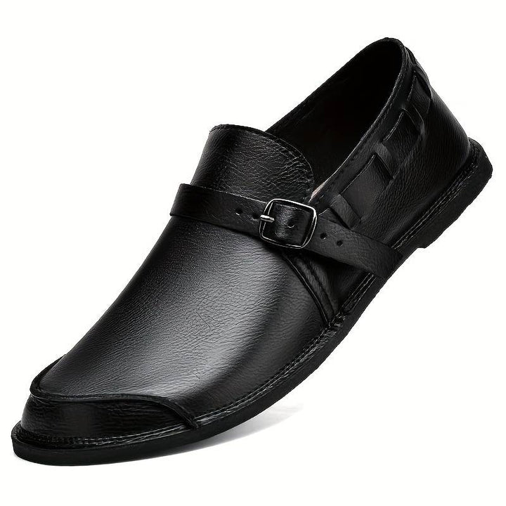 Efraim - Mocassim Confortável De Estilo Retro, Sem Atacadores