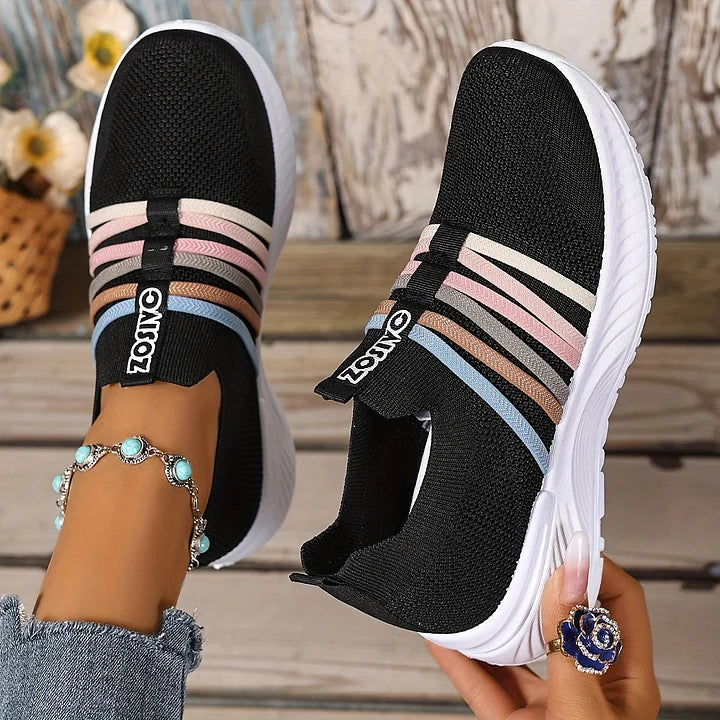 Lioray - Ténis Casual com Riscas