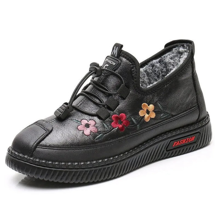 Yolina - Sapatos De Couro Com Atacadores