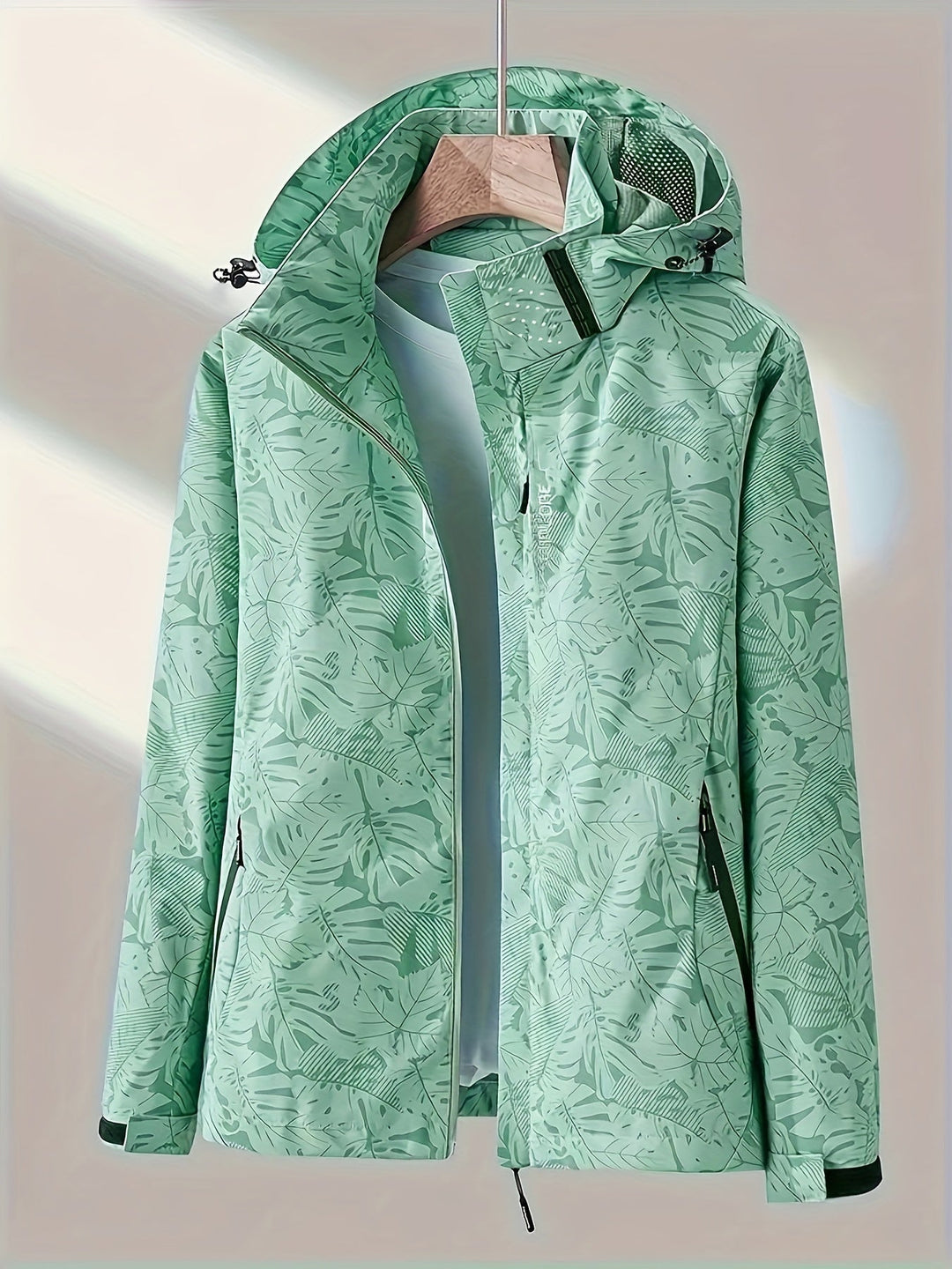 Joana - Casaco Estampado à Prova de Vento