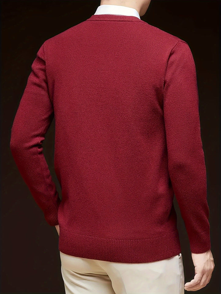 Dionysis - Camisola de Malha Com Decote em V «Cross Border»