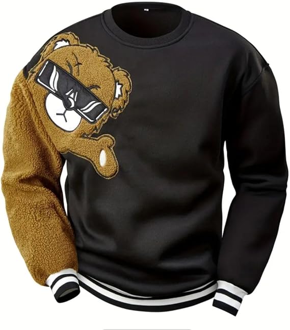 Linnar - Camisola Com Remendo Em Forma De Ursinho De Peluche