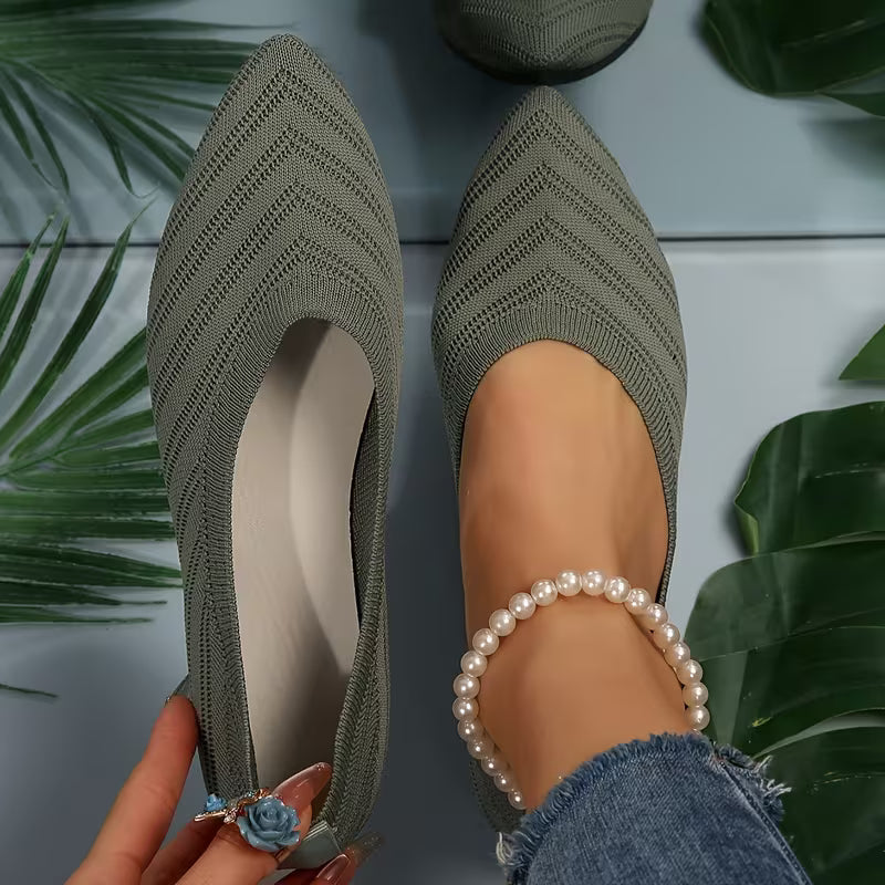Mikya - Sapatos Casuais de Bico Fino