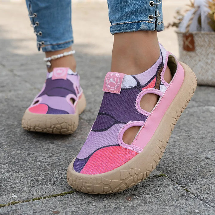 Maylis - Sapatos Elegantes Com Salto Em Cunha