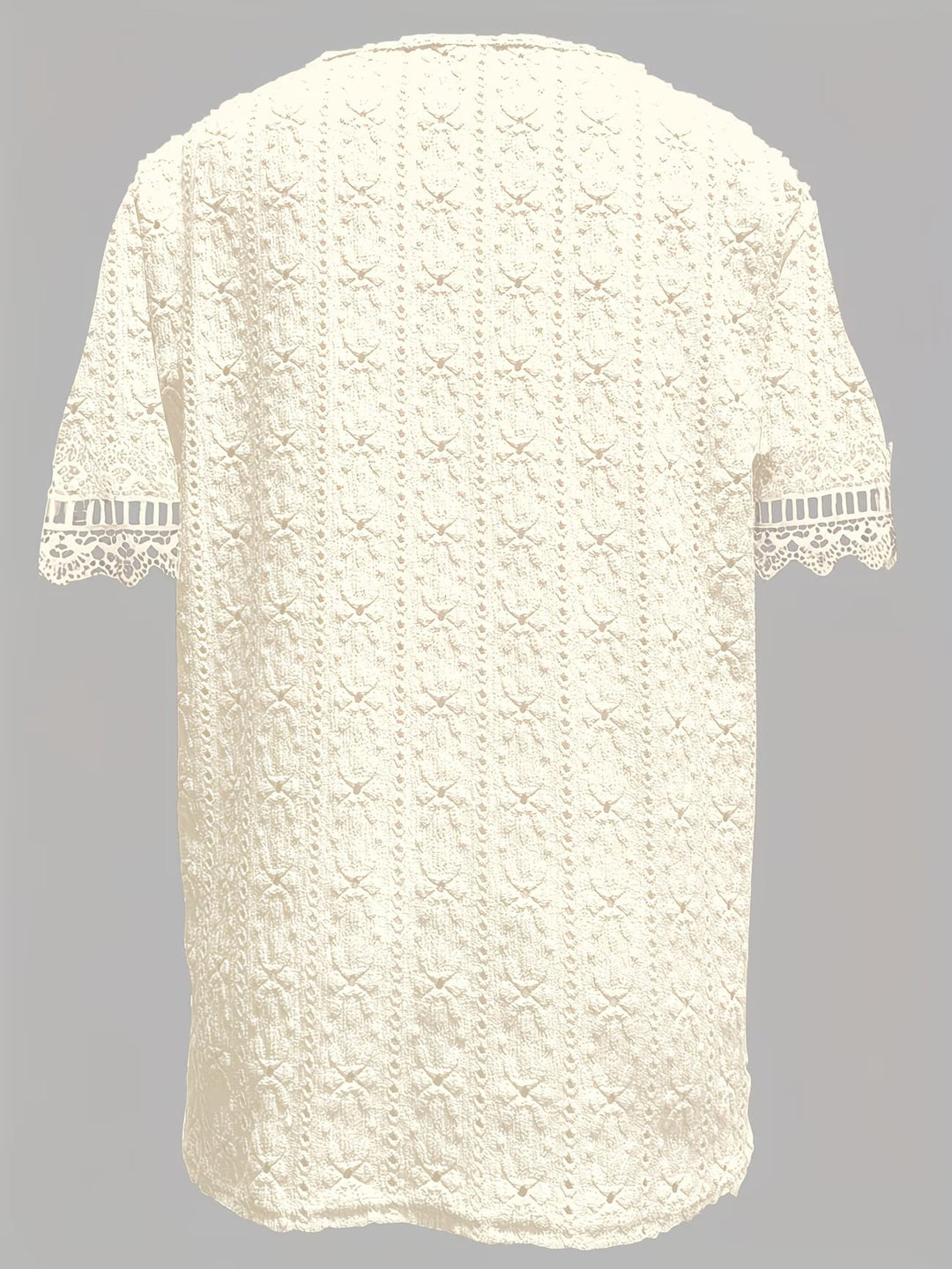 Rickea - Blusa Elegante De Manga Curta