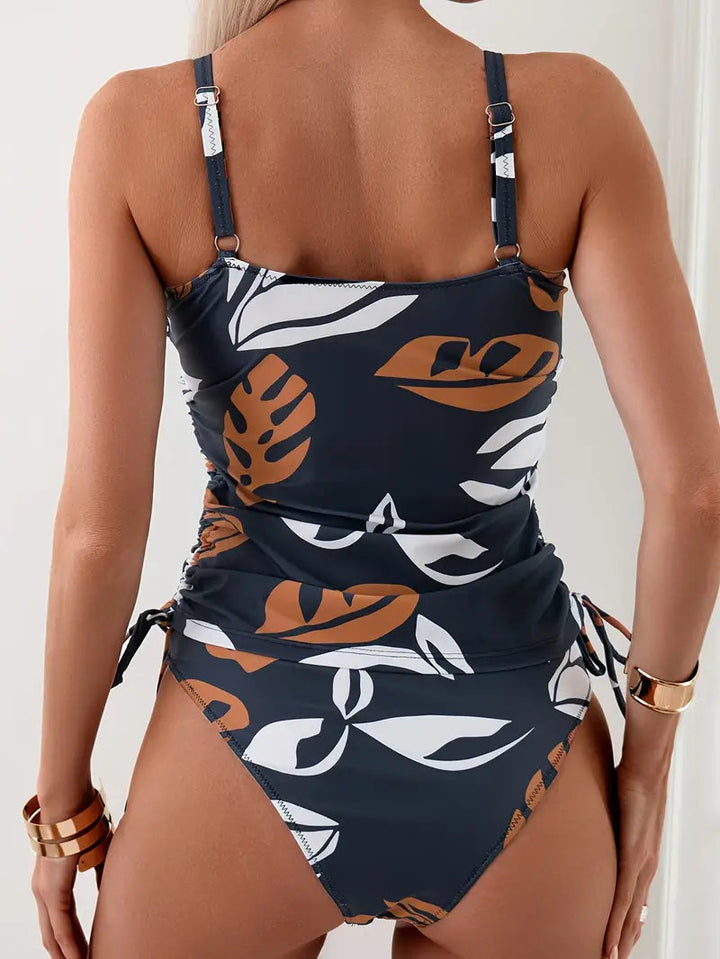 Abegail - Tankini Com Um Corte Que Favorece a Silhueta