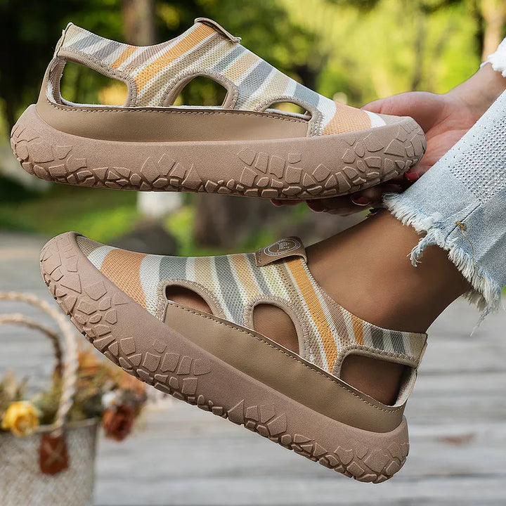 Maylis - Sapatos Elegantes Com Salto Em Cunha