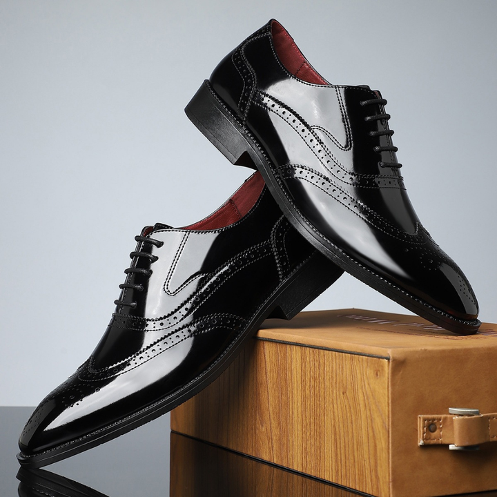 Shimon - Sapatos Oxford De Couro