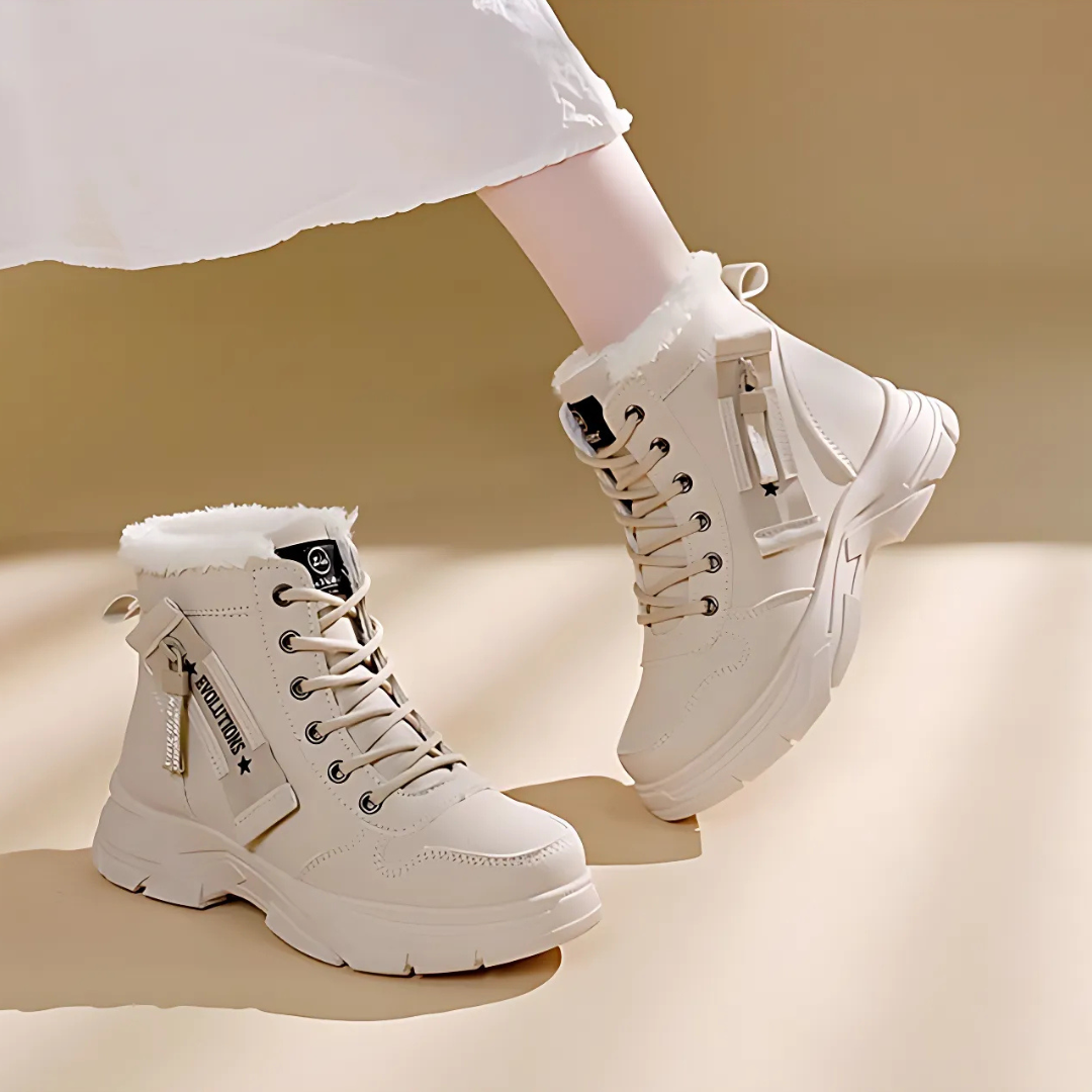 Kornelija - Bota De Inverno Confortável
