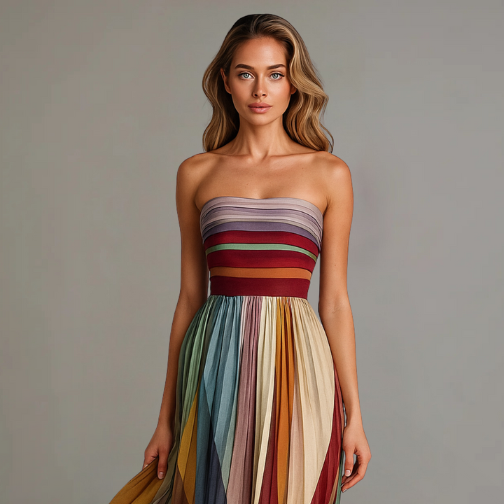 Yijun - Vestido Longo Casual