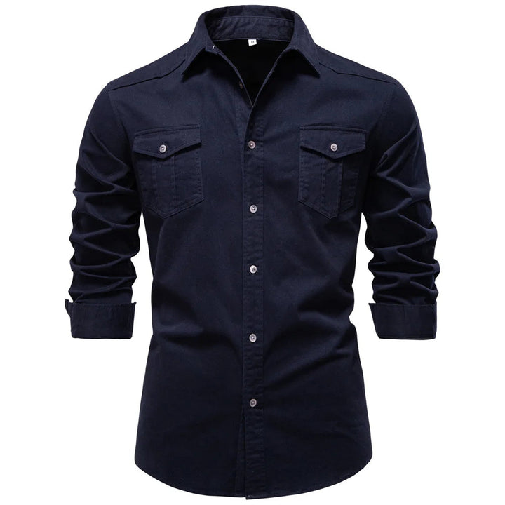 Sampath - Camisa de Manga Comprida em Algodão