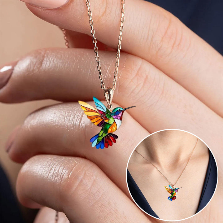 Samantha - Colar Elegante Com Colibri