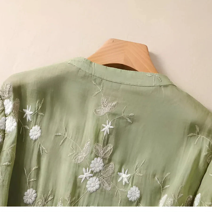 Nanda - Blusa De Algodão Leve