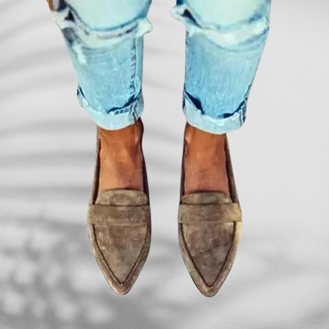 Chinda - Mocassim Plano Antiderrapante Confortável