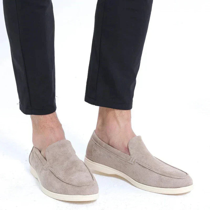 Anton - Mocassim Elegante Em Camurça
