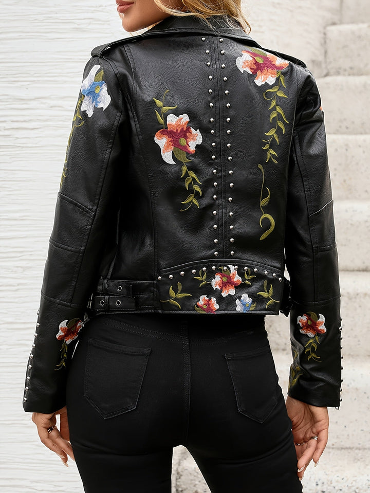 Litsitso - Casaco Curto Com Padrão Floral