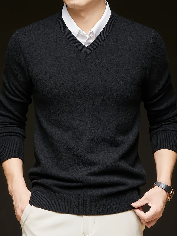 Dionysis - Camisola de Malha Com Decote em V «Cross Border»