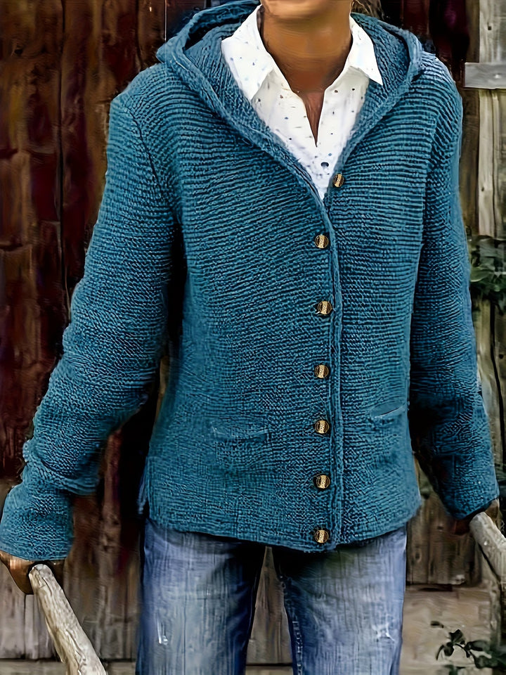 Jadia - Cardigan De Malha Com Mangas Compridas