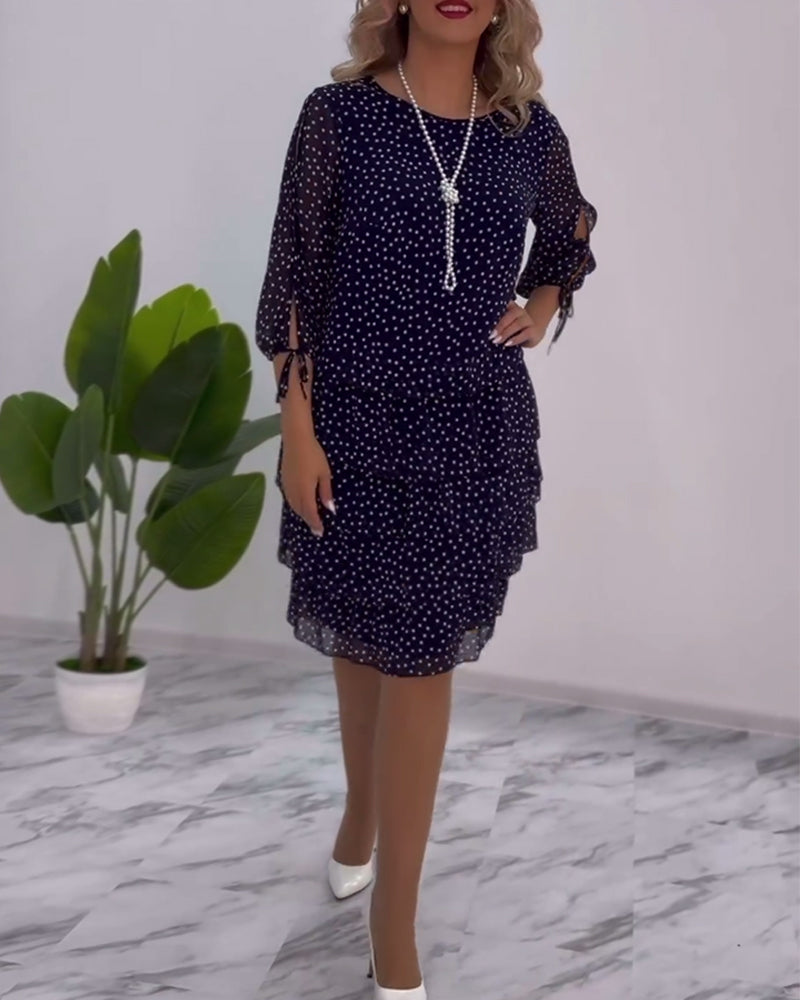 Meirit - Vestido Elegante de Inverno