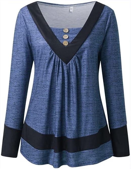 Grisel - Camiseta Elegante Com Corte Alargado