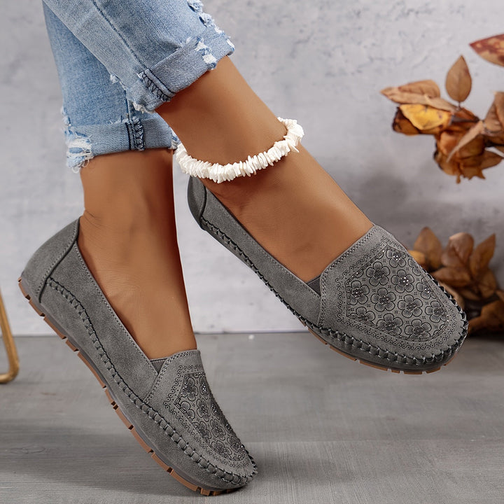 Lyrissa - Sapatos Confortáveis Com Costura
