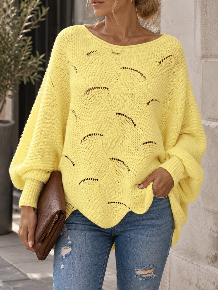 Zeyna - Camisola de Malha de Manga Comprida