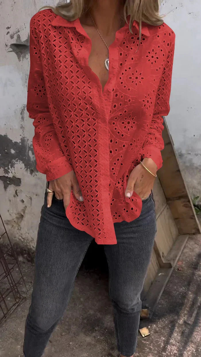 Tommie - Camisa com Padrão Aberto