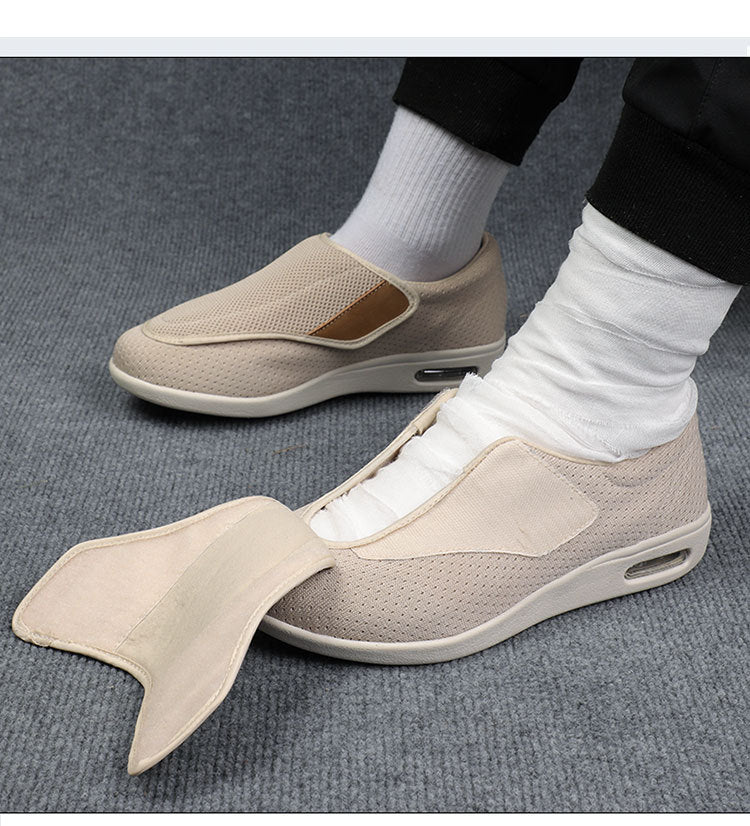 Bediha - Sapatos em Malha Com Tira Larga e Sola Grossa