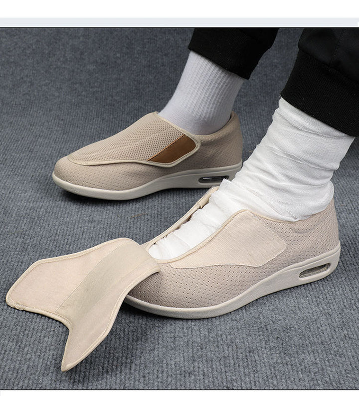 Bediha - Sapatos em Malha Com Tira Larga e Sola Grossa