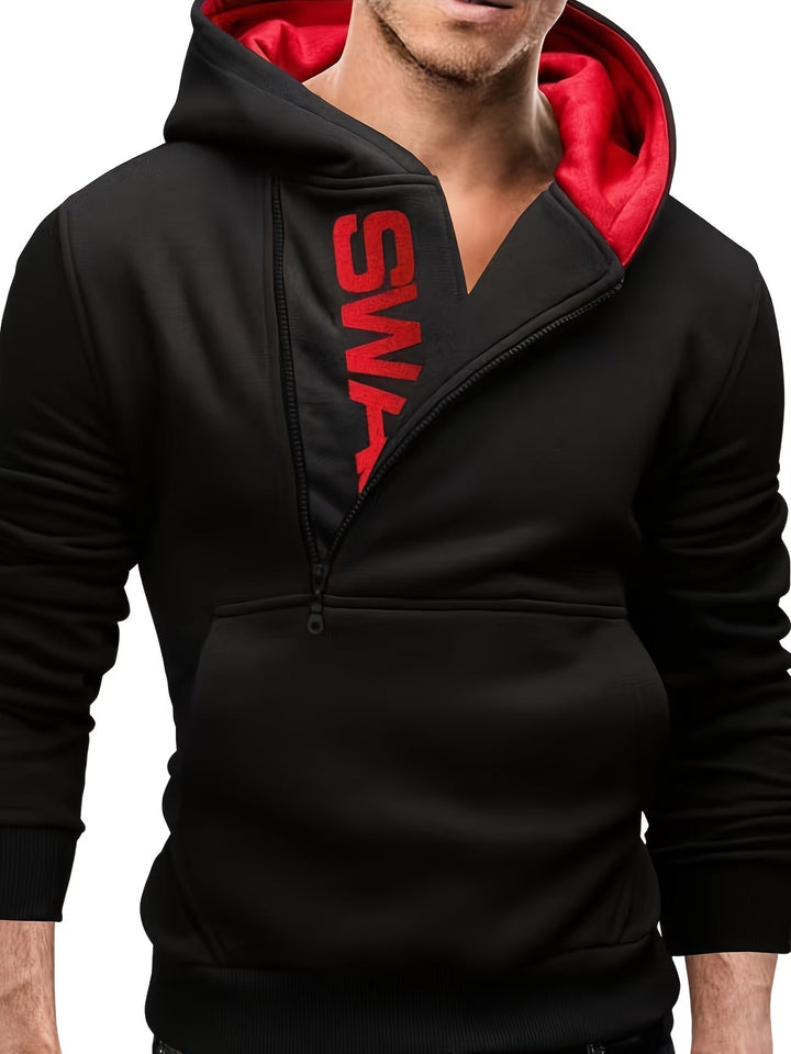 Erik - Camisola Com Capuz De Manga Comprida E Corte Justo