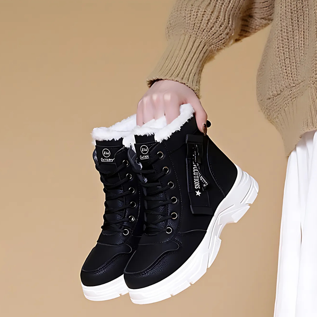 Kornelija - Bota De Inverno Confortável
