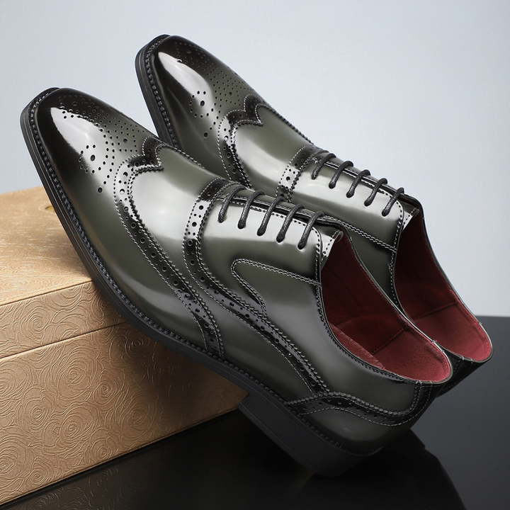 Shimon - Sapatos Oxford De Couro