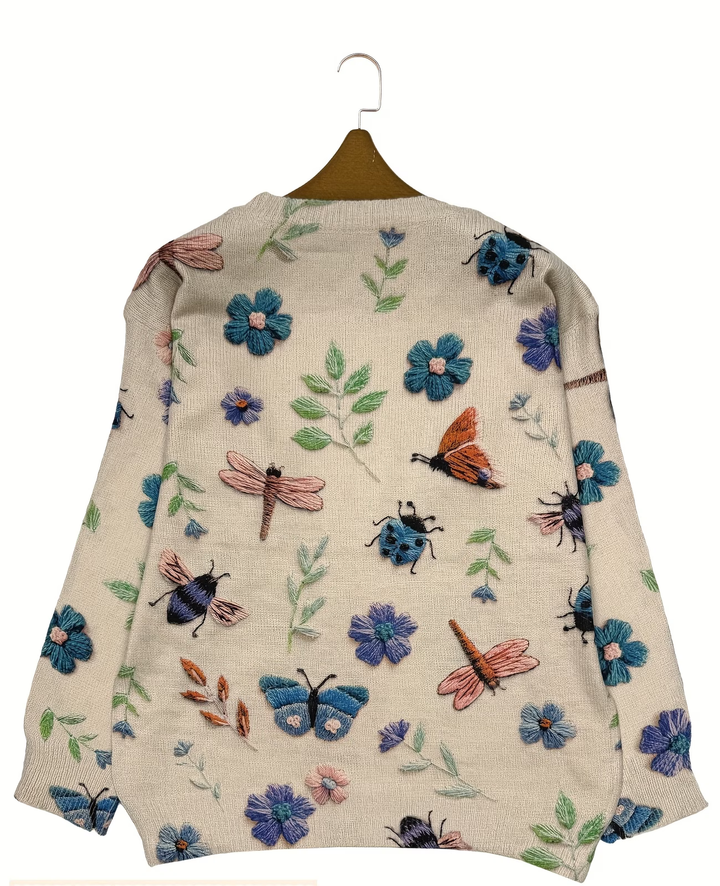 Lesa - Camisola Com Estampado Floral E De Insetos