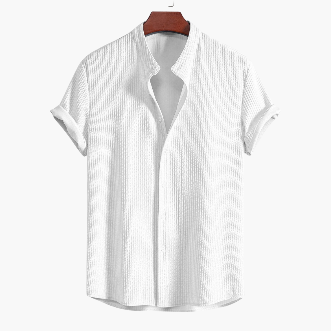 Geoffrey - Camisa com Gola Alta