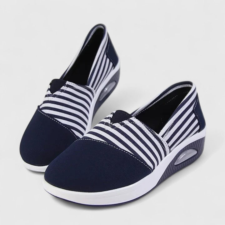 Onora - Sapatos Sem Atacadores Às Riscas