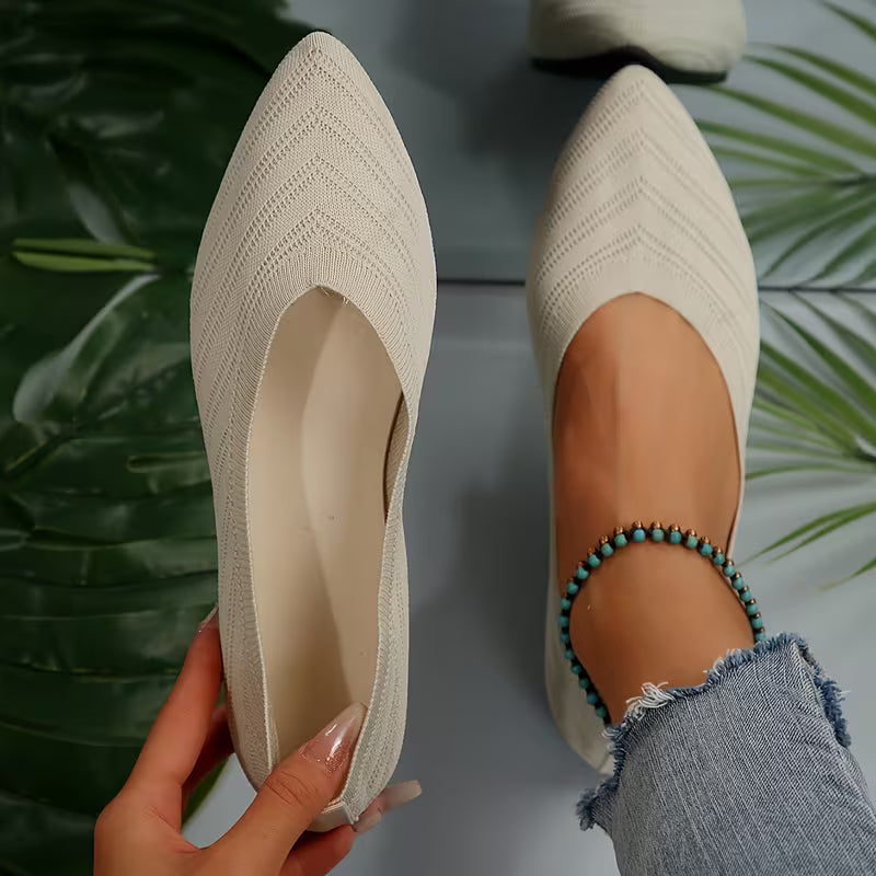 Mikya - Sapatos Casuais de Bico Fino