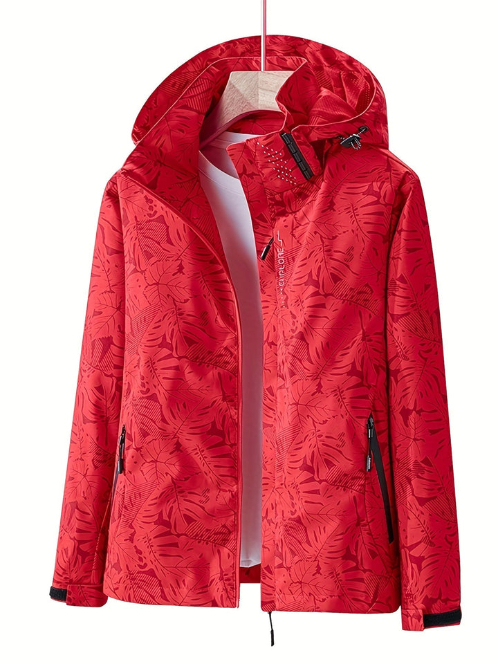Joana - Casaco Estampado à Prova de Vento