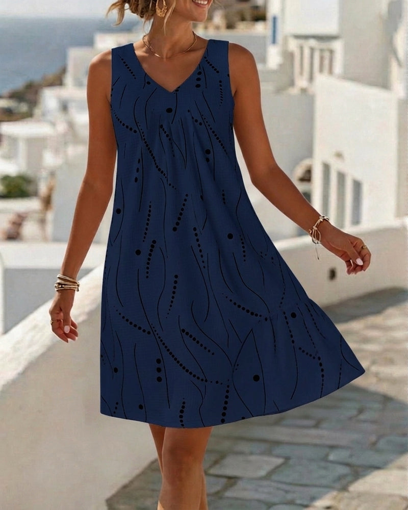 Lalesca - Vestido Midi Sem Mangas