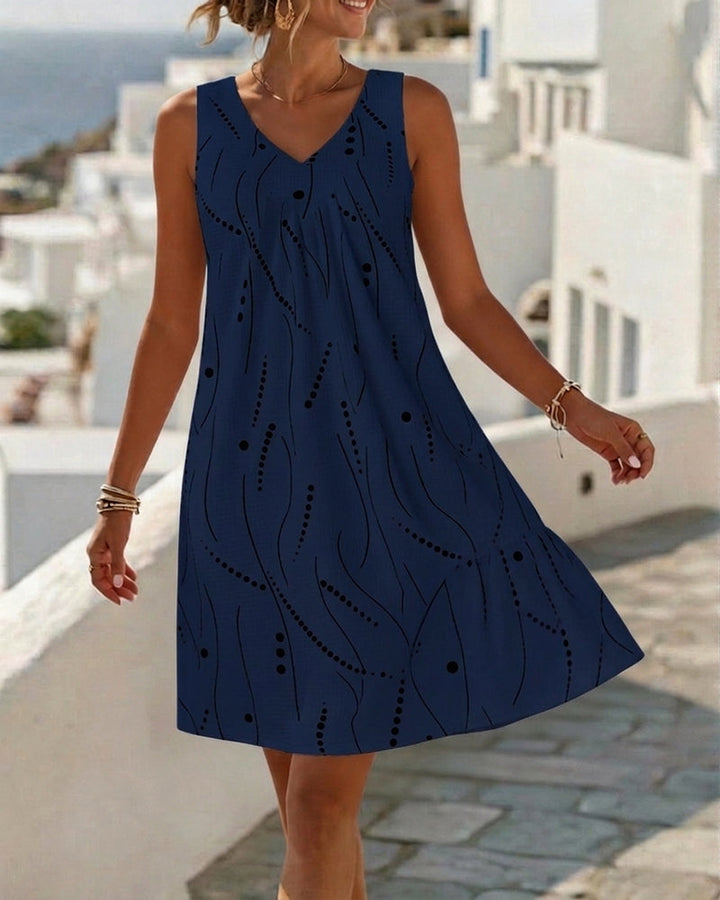 Lalesca - Vestido Midi Sem Mangas
